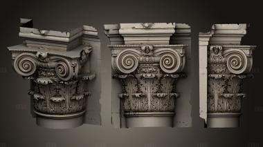 Capitell de la catedral de Tortosa stl model for CNC